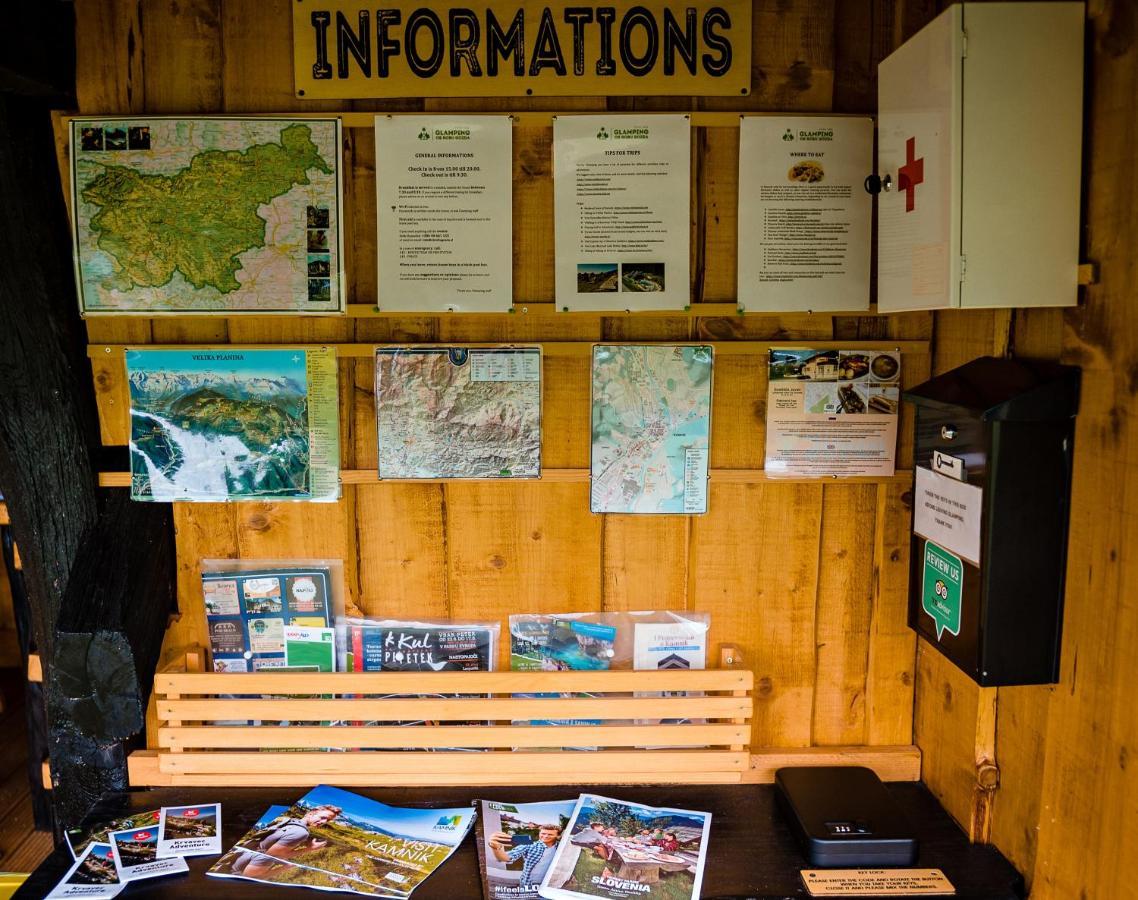 Glamping Forest Edge Kamnik Eksteriør billede